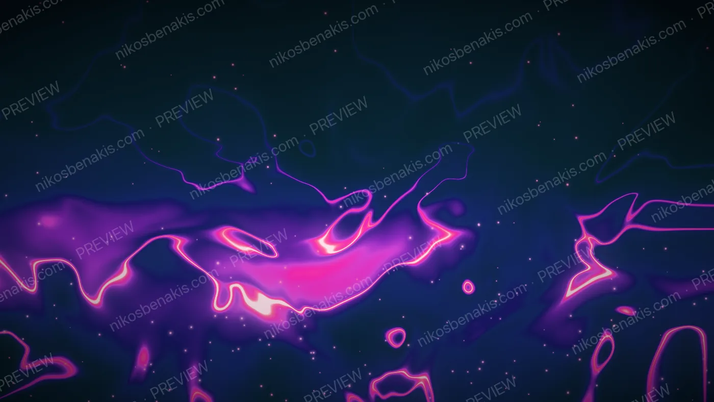 Nebula colorway on a desktop