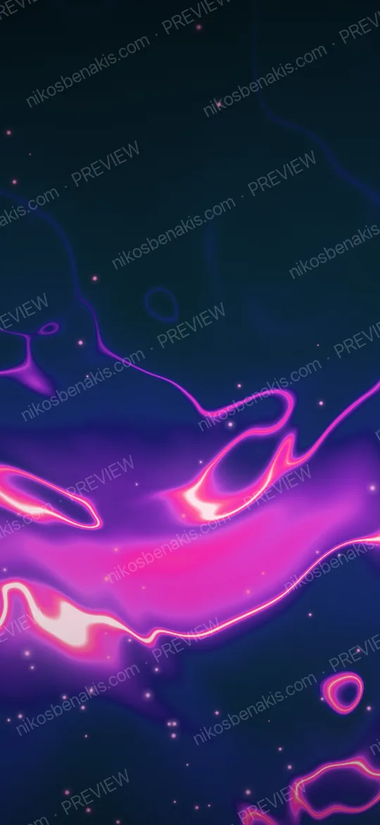 Nebula colorway on a phone