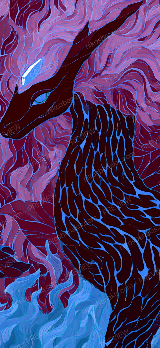 Bloom colorway on a phone